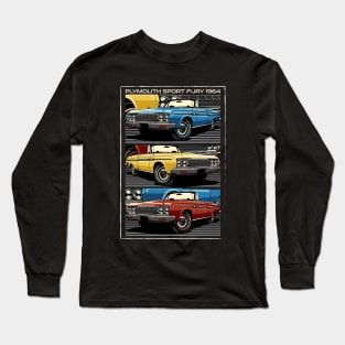 Retro Plymouth Sport Fury Long Sleeve T-Shirt